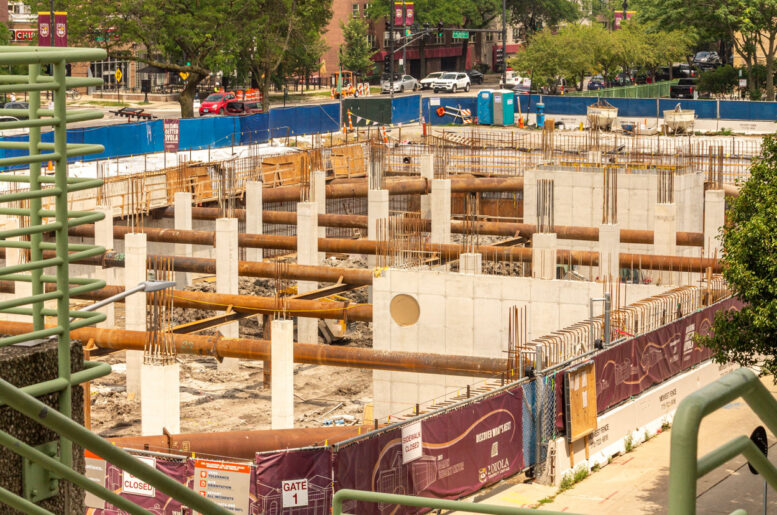 Loyola University Arts & Science building July 2026 construction update
