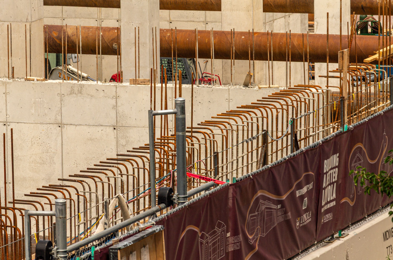 Loyola University Arts & Science building July 2026 construction update