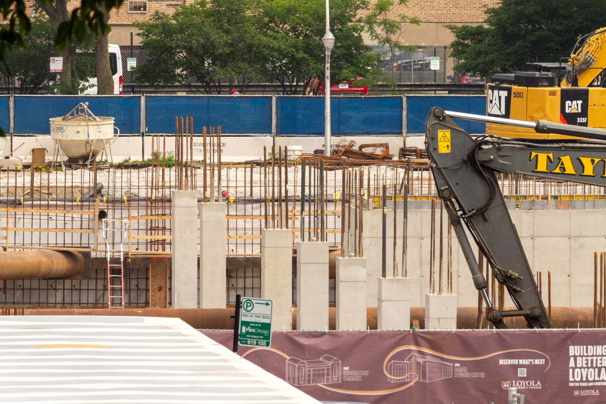 Loyola University Arts & Science building July 2026 construction update