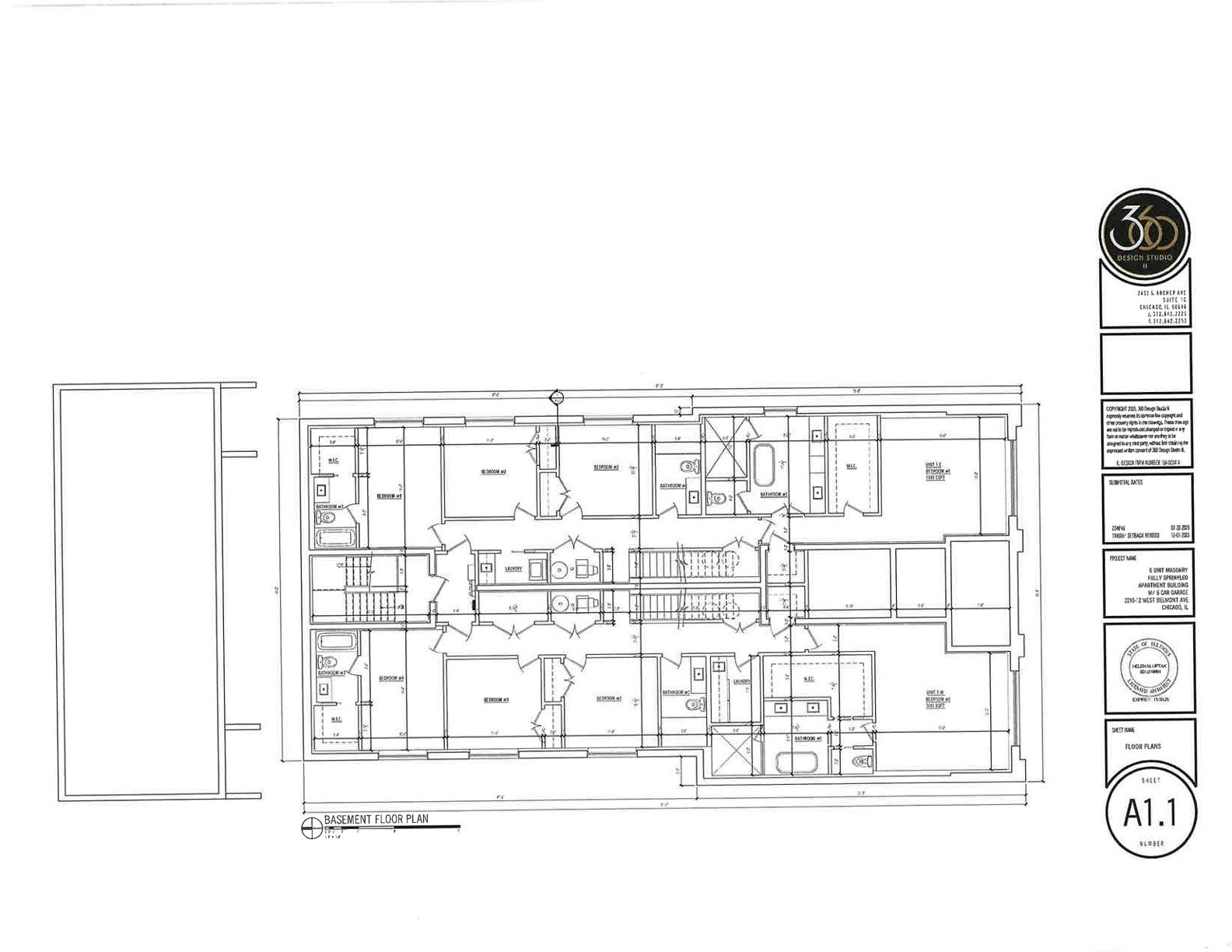 2210 West Belmont Avenue construction permitted
