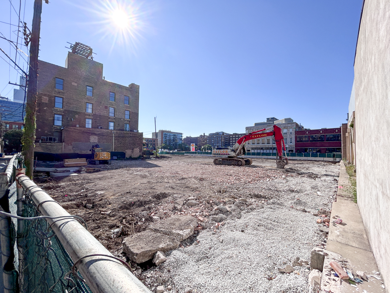 1000 West Jackson caissons permitted