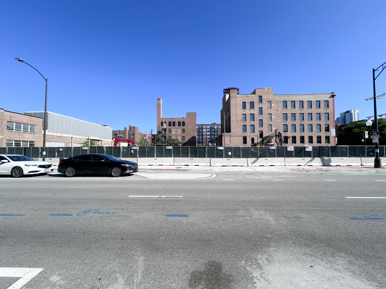 1000 West Jackson caissons permitted