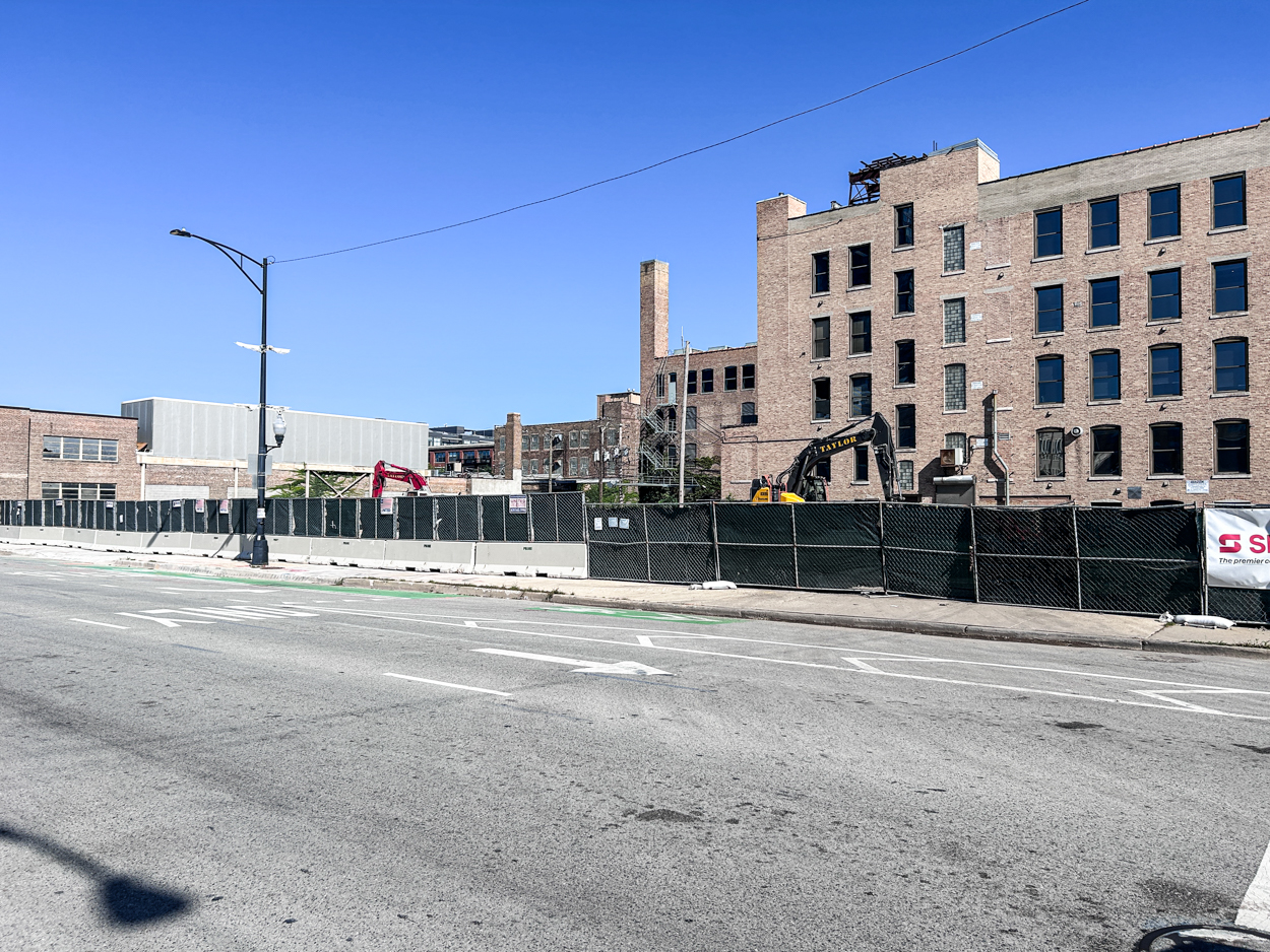 1000 West Jackson caissons permitted