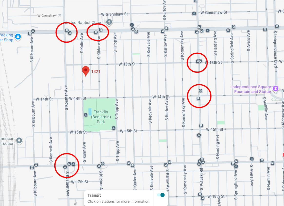 Two units permitted at 1321 South Kolin Avenue