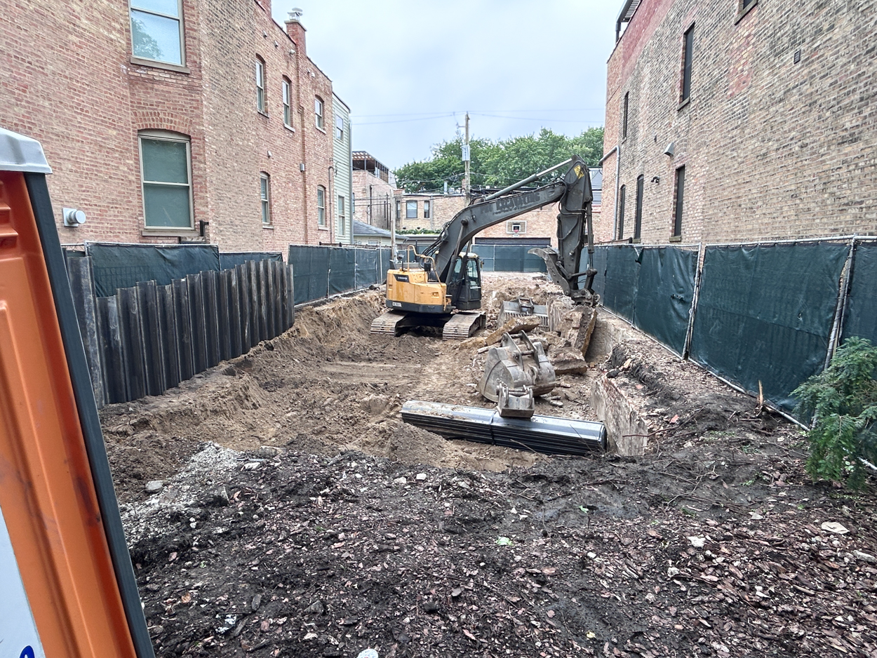 1325 West Cornelia Avenue demolition