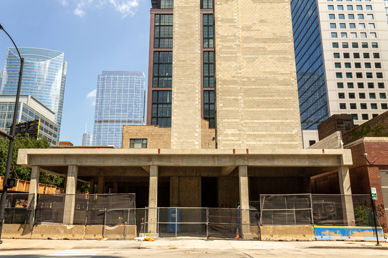 135 North Desplaines Street August 2026 construction update
