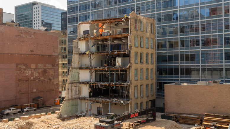 168 North Clinton Street demolition update August 2026