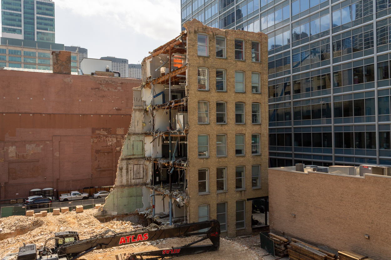 168 North Clinton Street demolition update August 2026