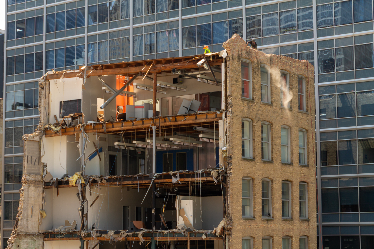168 North Clinton Street demolition update August 2026