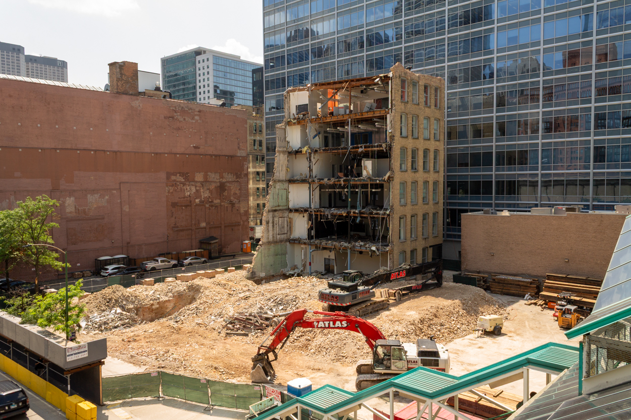 168 North Clinton Street demolition update August 2026