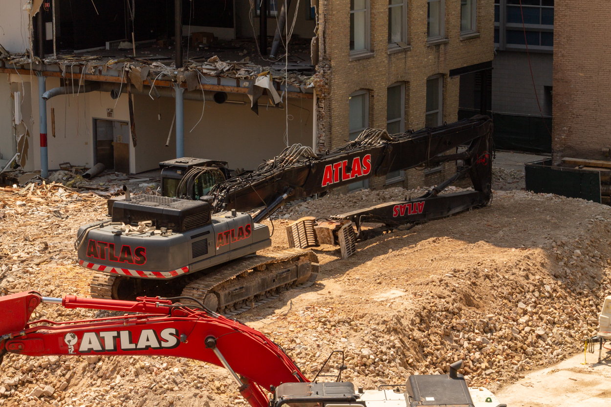 168 North Clinton Street demolition update August 2026