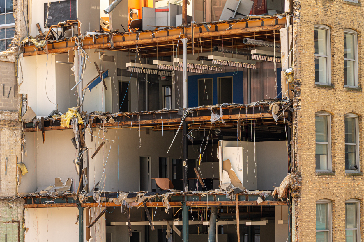 168 North Clinton Street demolition update August 2026