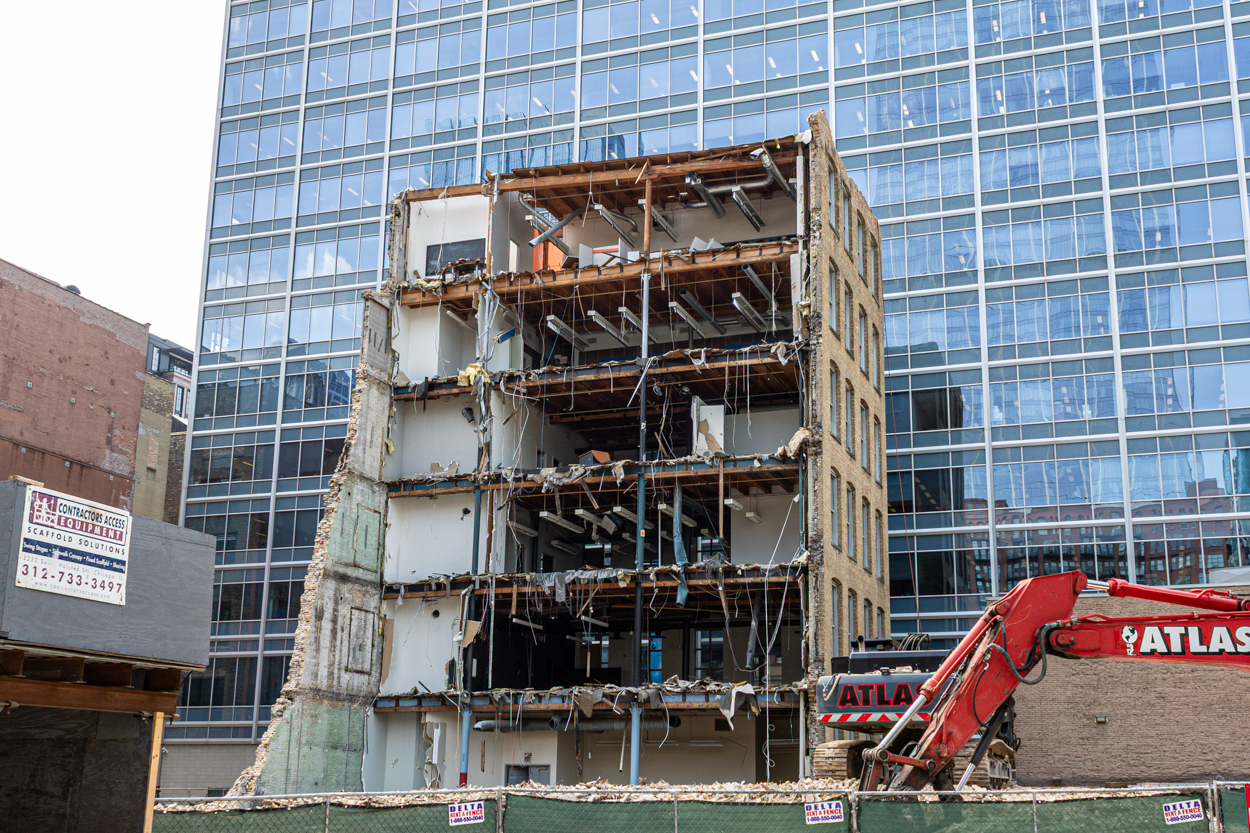 168 North Clinton Street demolition update August 2026