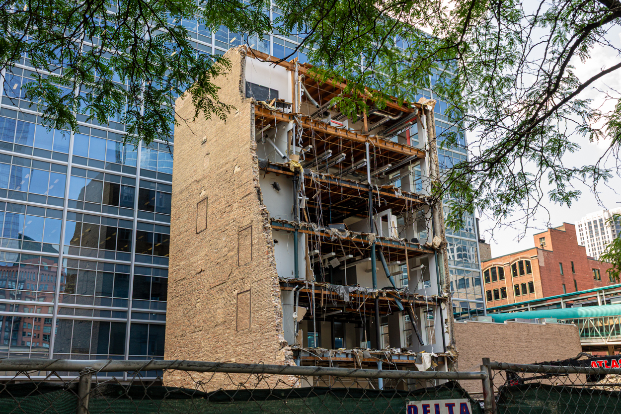 168 North Clinton Street demolition update August 2026