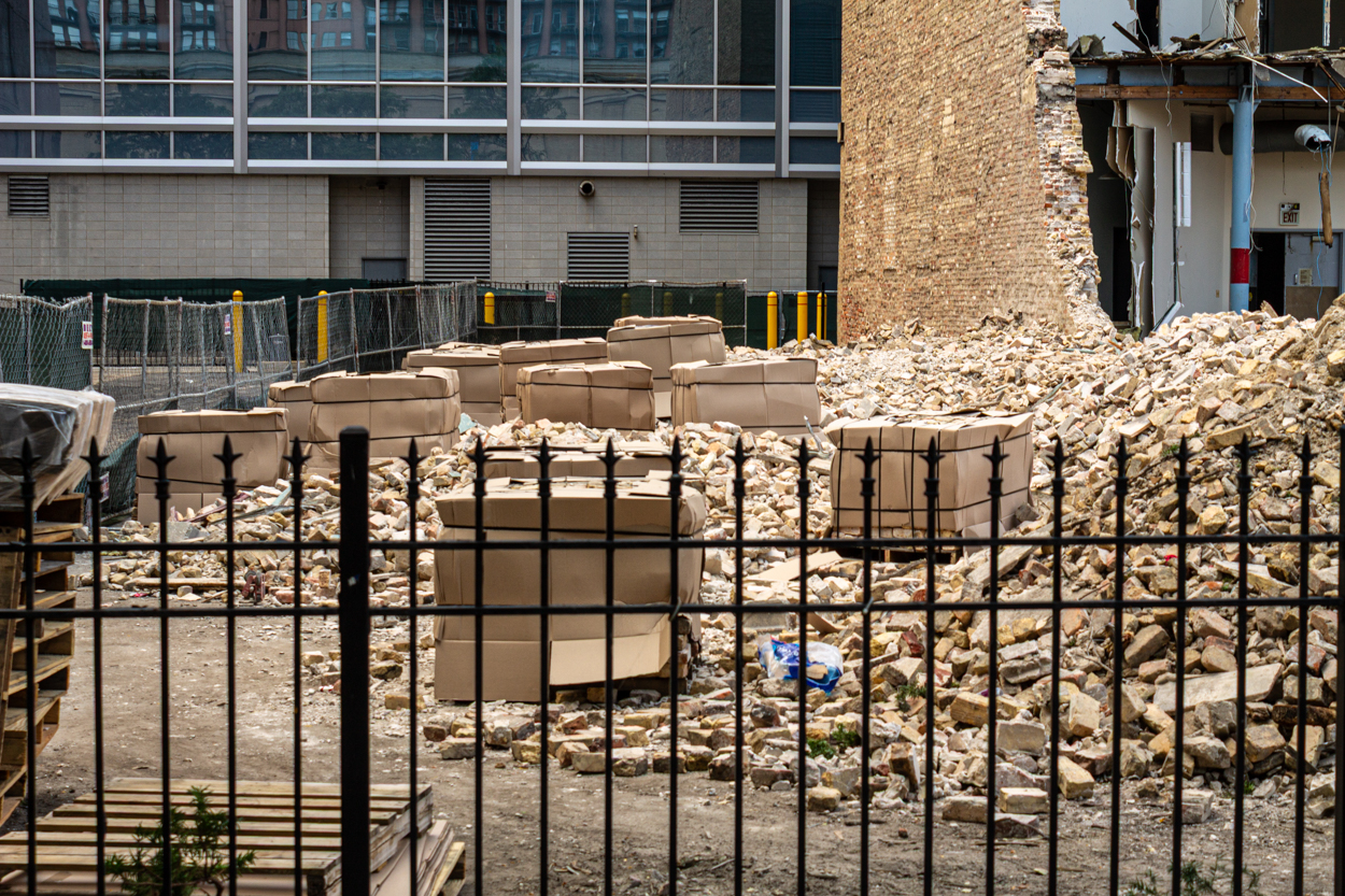 168 North Clinton Street demolition update August 2026