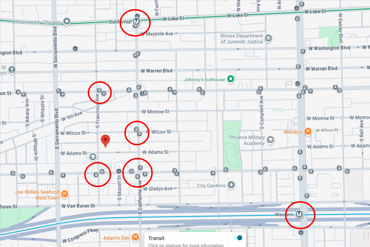 2850 West Adams Street construction permitted