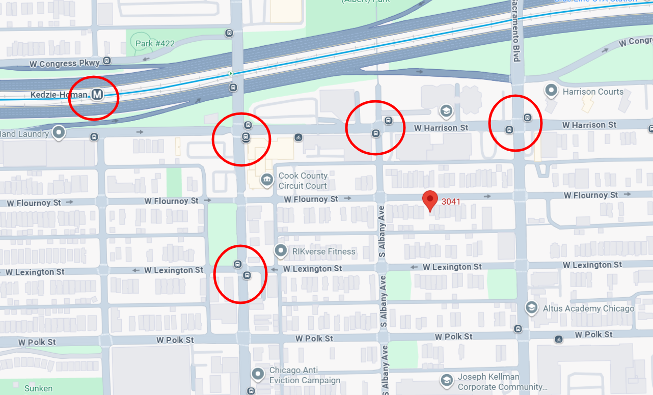 3401 West Flournoy Street three-flat permitted