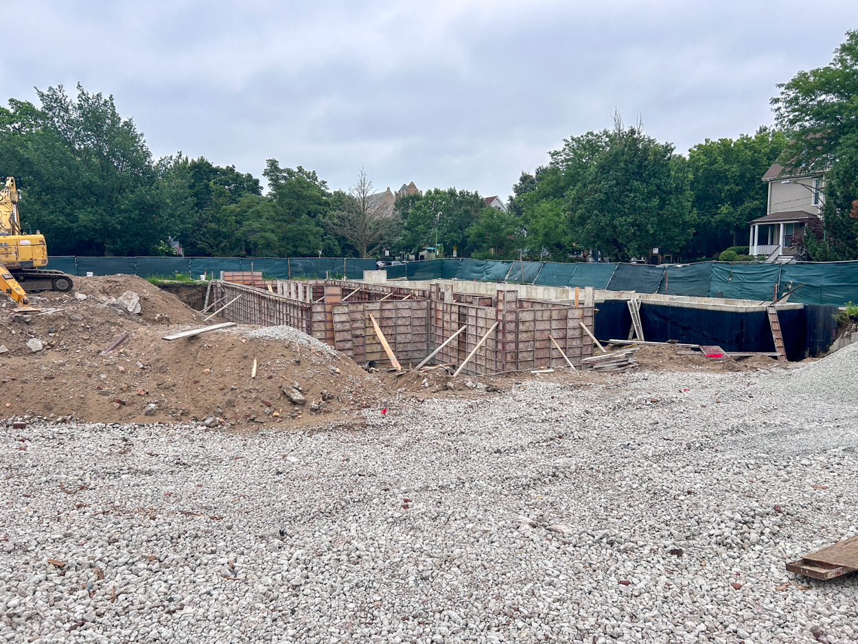 4300 block north Hermitage Avenue SFR construction underway
