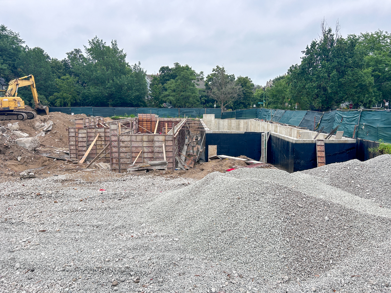 4300 block north Hermitage Avenue SFR construction underway