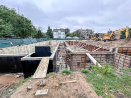 4300 block north Hermitage Avenue SFR construction underway