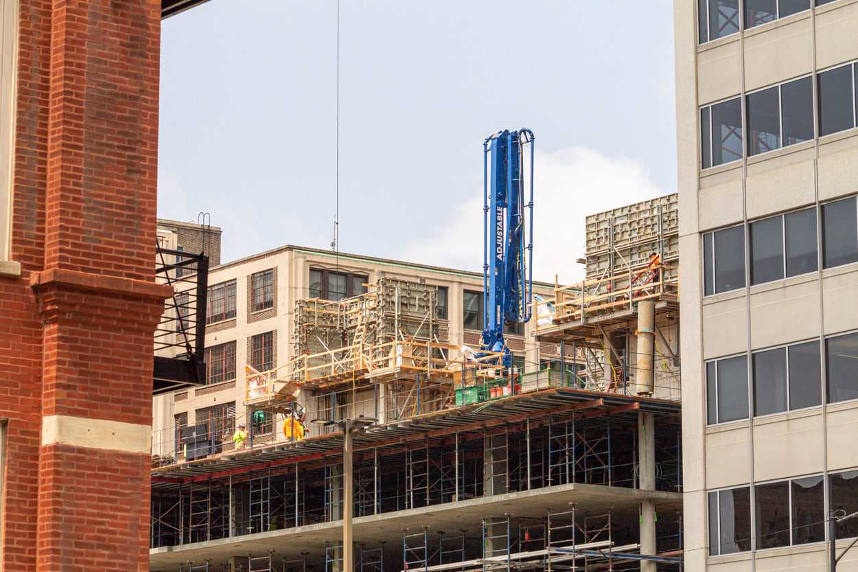 566 West Van Buren August 2026 construction progress