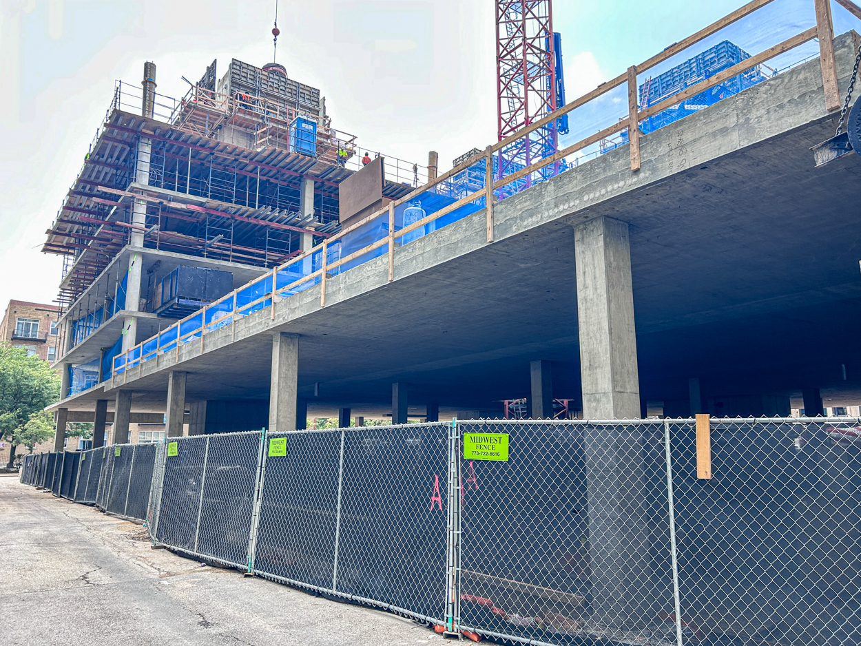 566 West Van Buren August 2026 construction progress