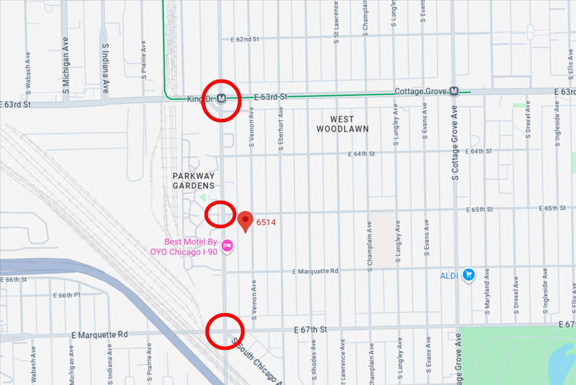 6514 South Vernon Avenue three-flat permitted