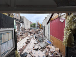 909 West Belmont Avenue demolition