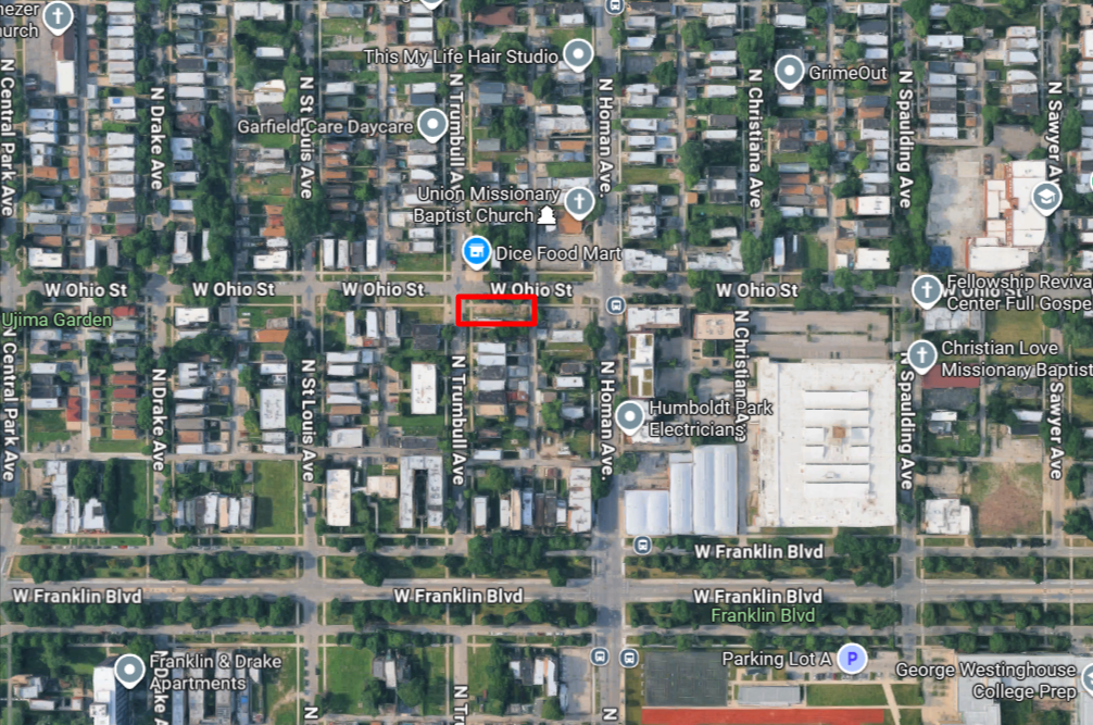 549 North Trumbull Avenue construction permitted