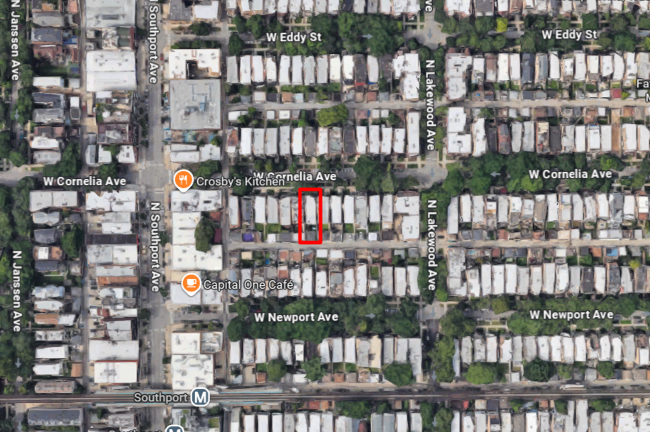 1325 West Cornelia Avenue demolition