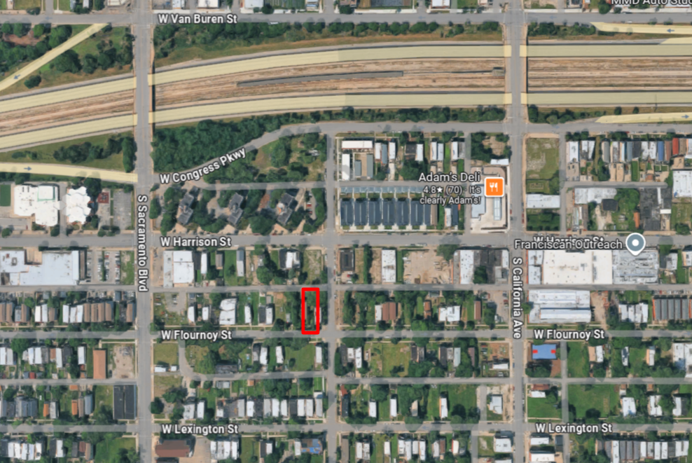 2902 West Flournoy Street three-flat permitted