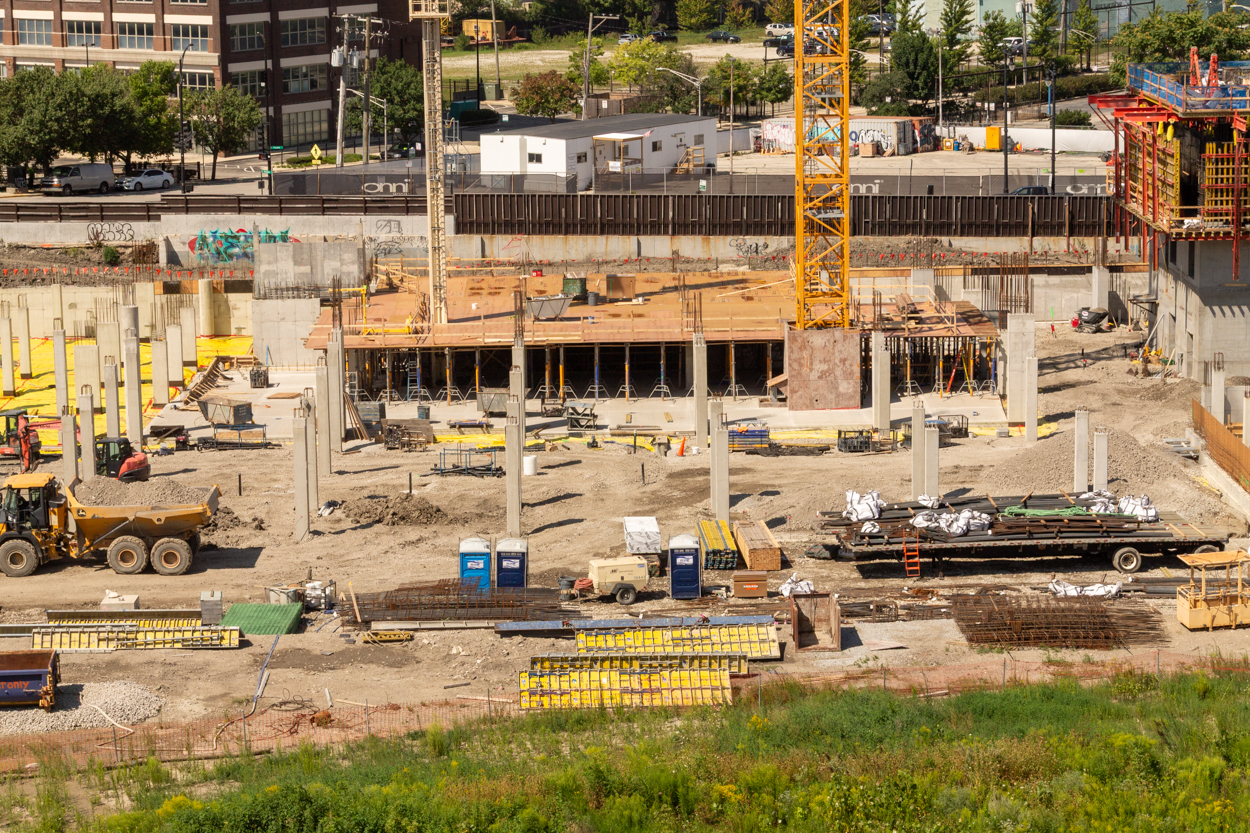 Halsted Pointe August 2026 construction progress