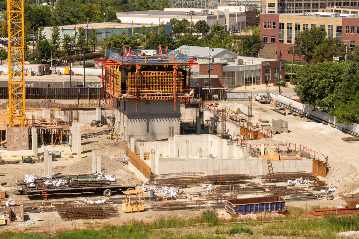 Halsted Pointe August 2026 construction progress