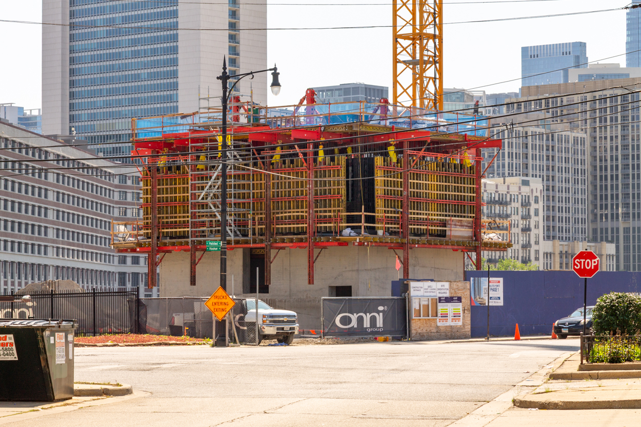 Halsted Pointe August 2026 construction progress