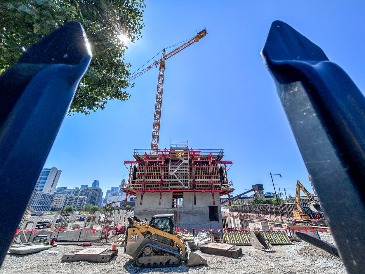 Halsted Pointe August 2026 construction progress