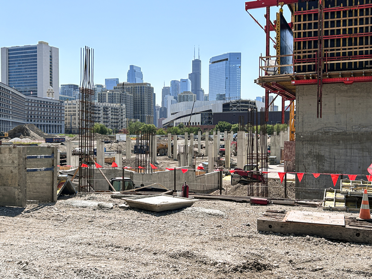 Halsted Pointe August 2026 construction progress