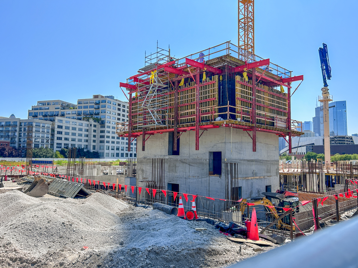 Halsted Pointe August 2026 construction progress