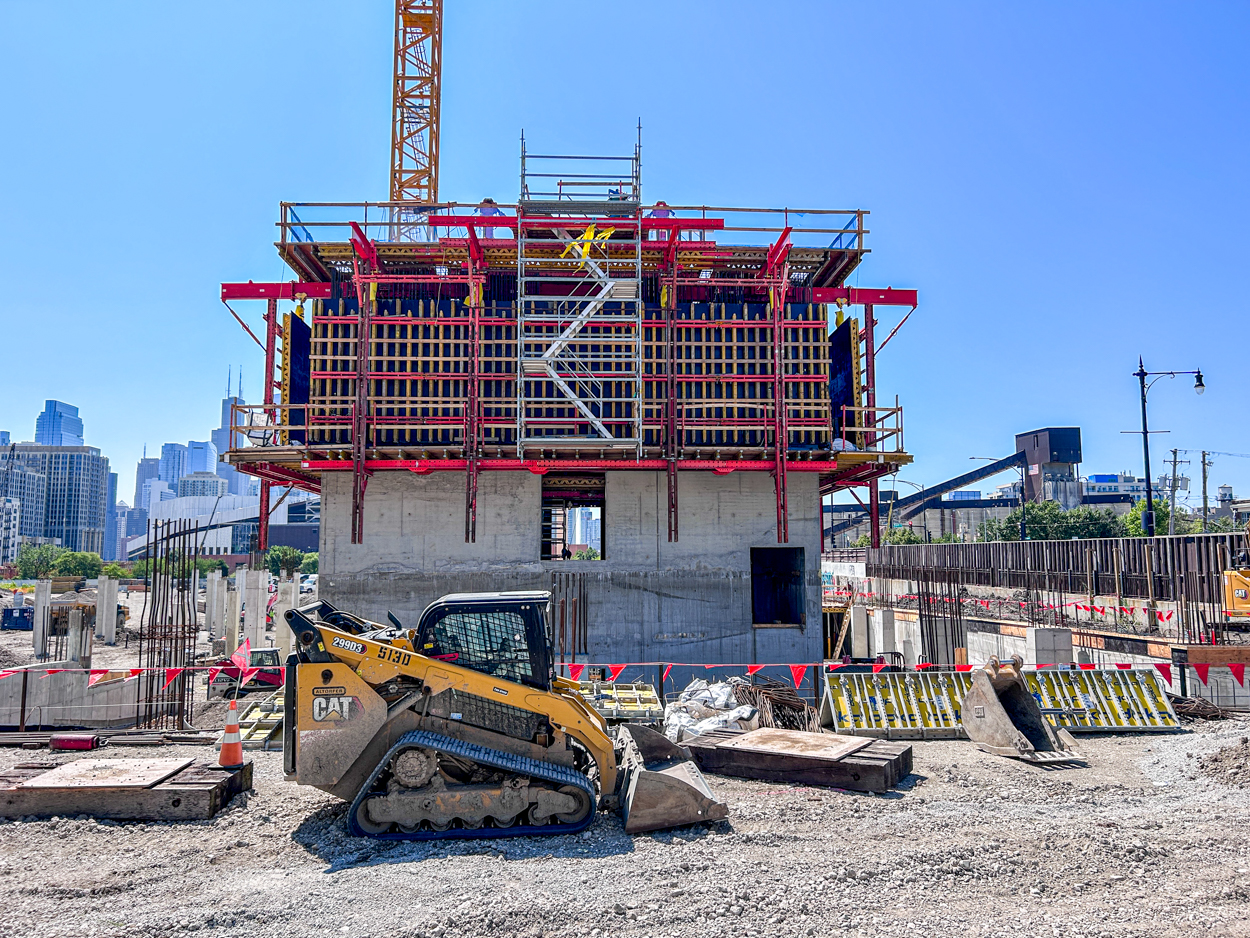Halsted Pointe August 2026 construction progress