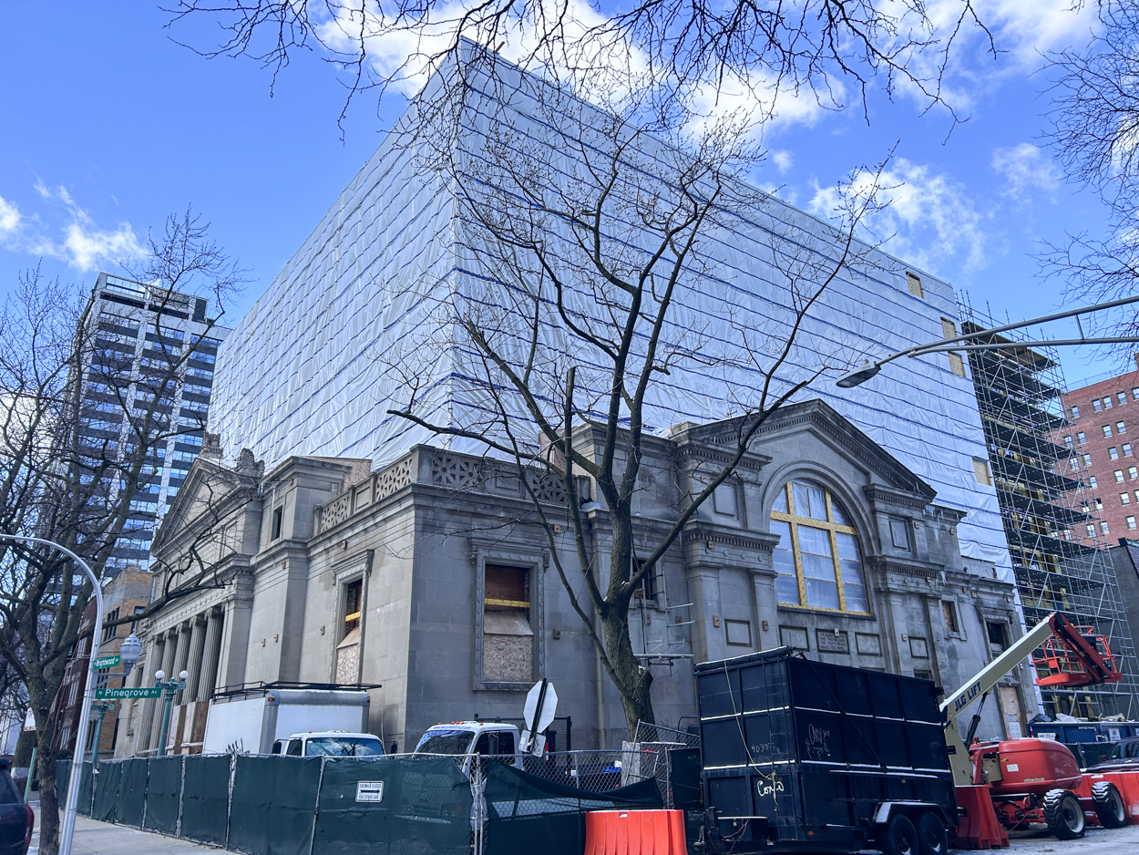2700 North Pine Grove Avenue construction progress