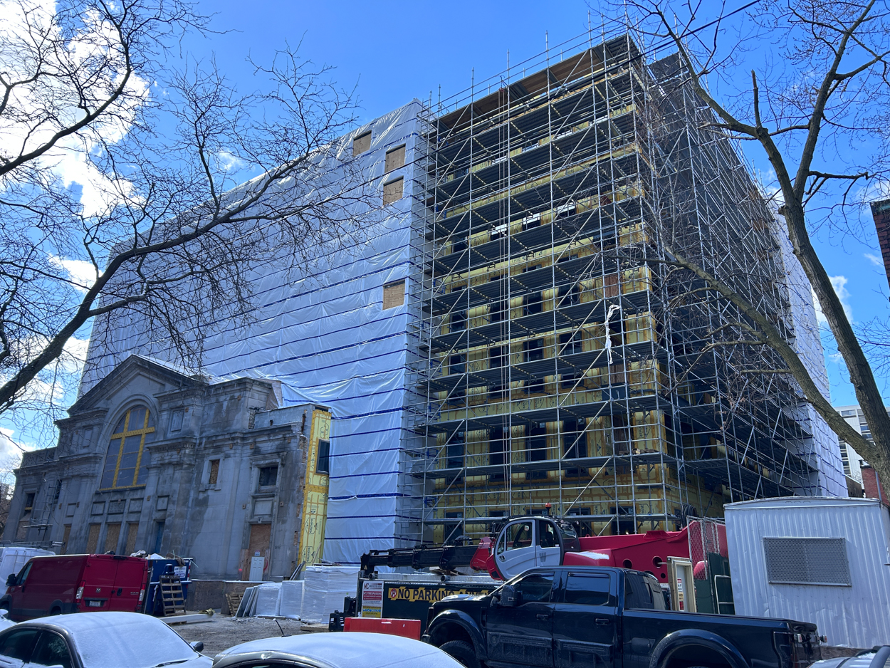 2700 North Pine Grove Avenue construction progress