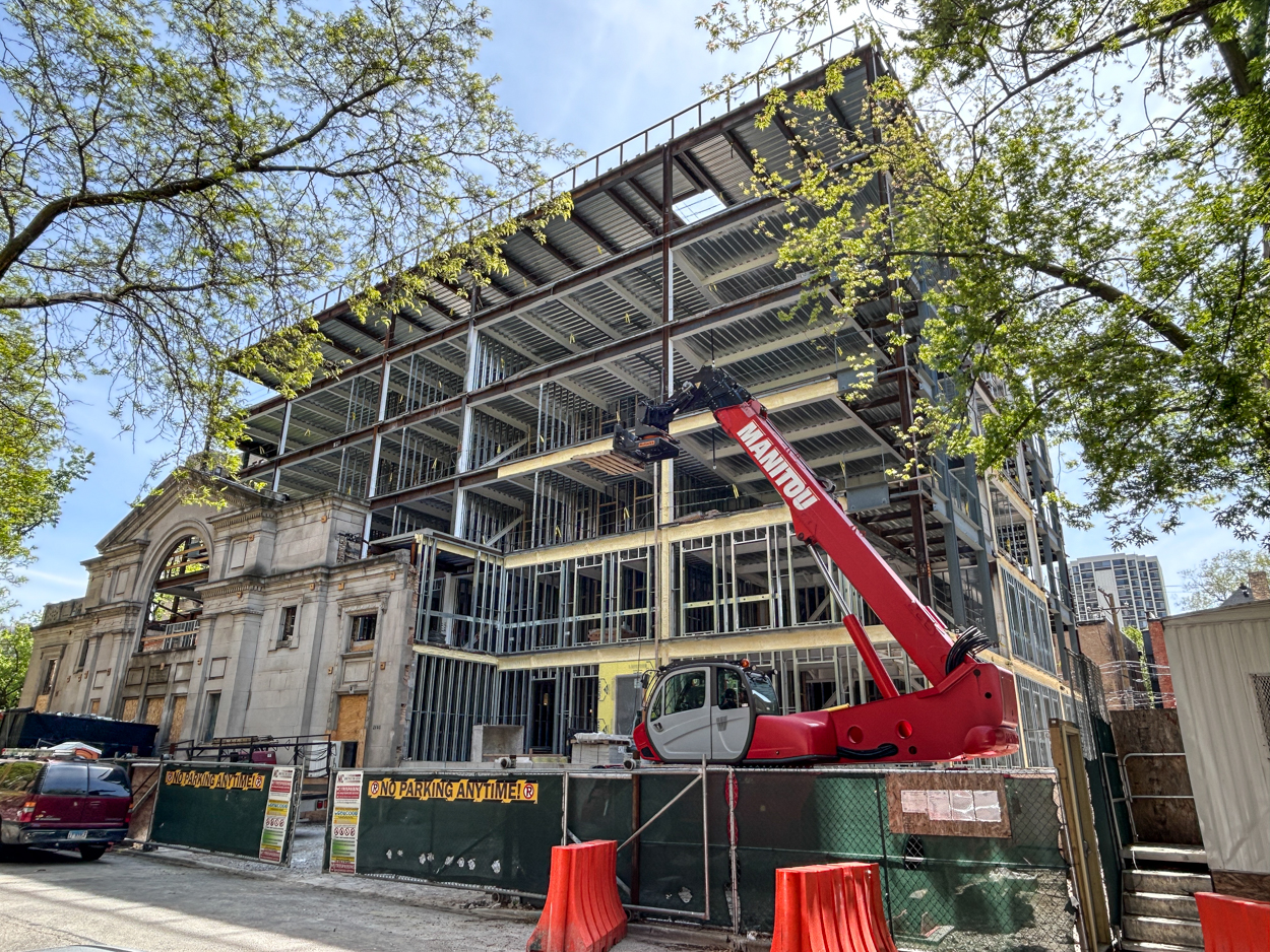 2700 North Pine Grove Avenue construction progress