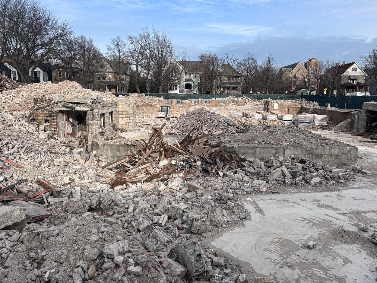 Ravenswood Presbyterian Church spring 2026 demolition 