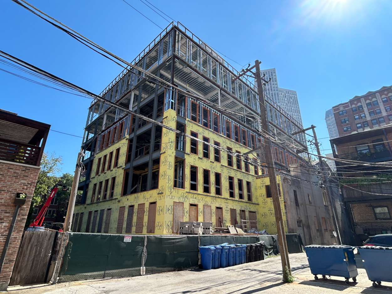 2700 North Pine Grove Avenue construction progress
