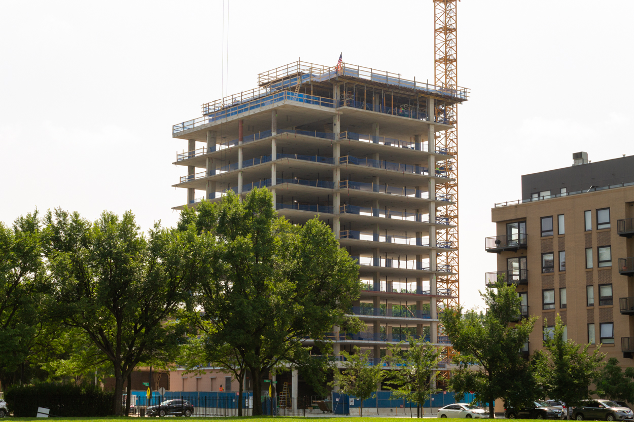 Southbridge residential tower construction update August 2026