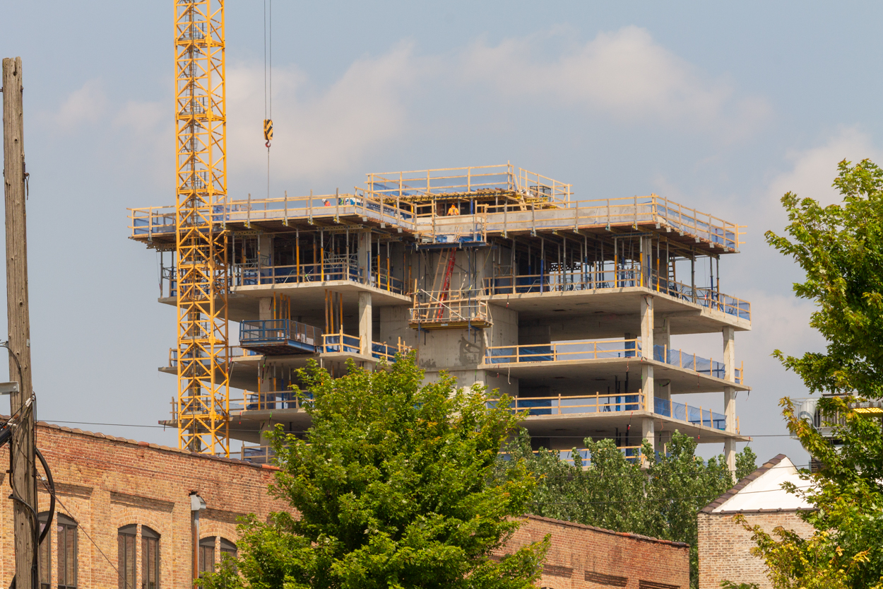 Southbridge residential tower construction update August 2026