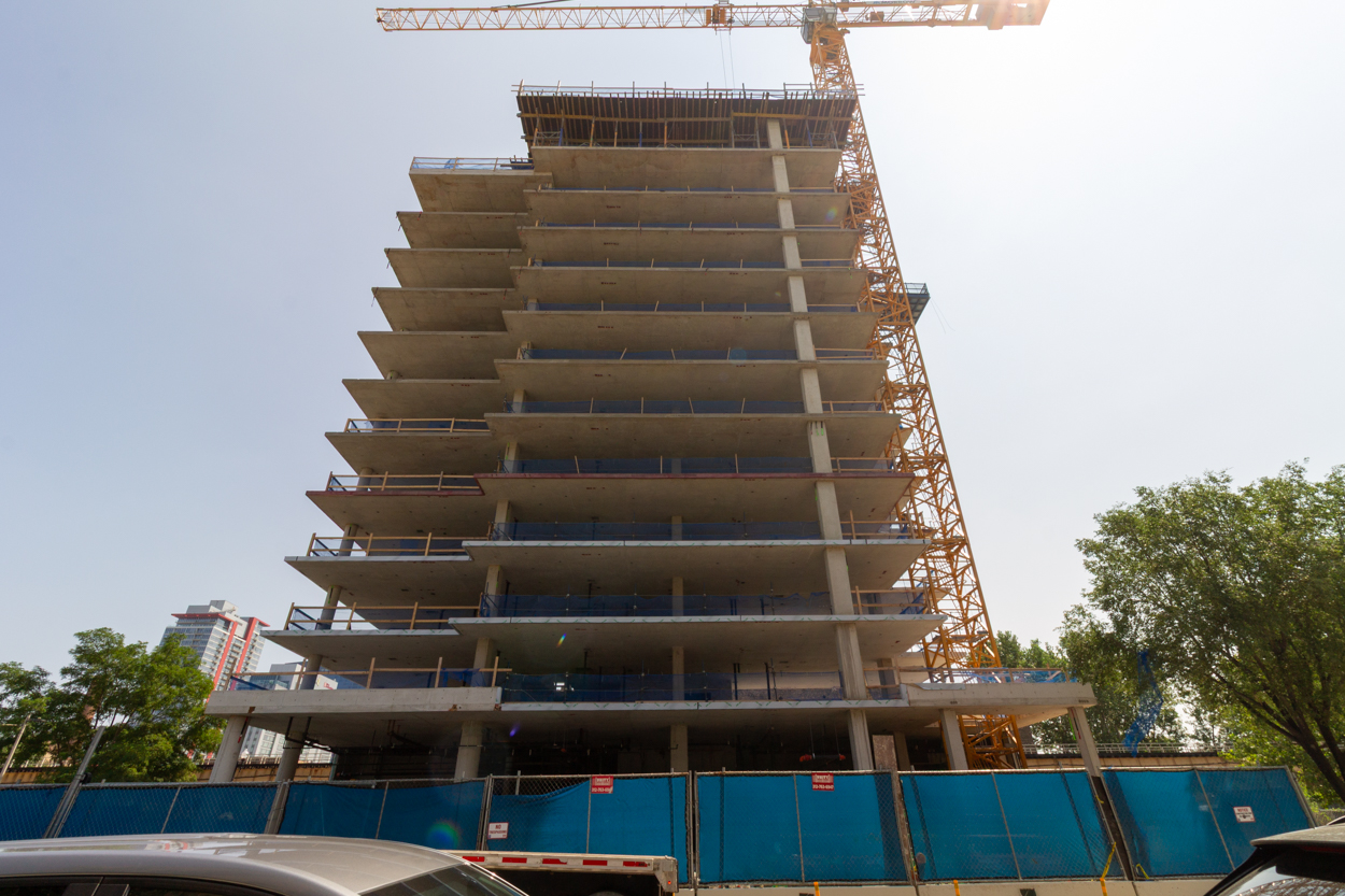 Southbridge residential tower construction update August 2026