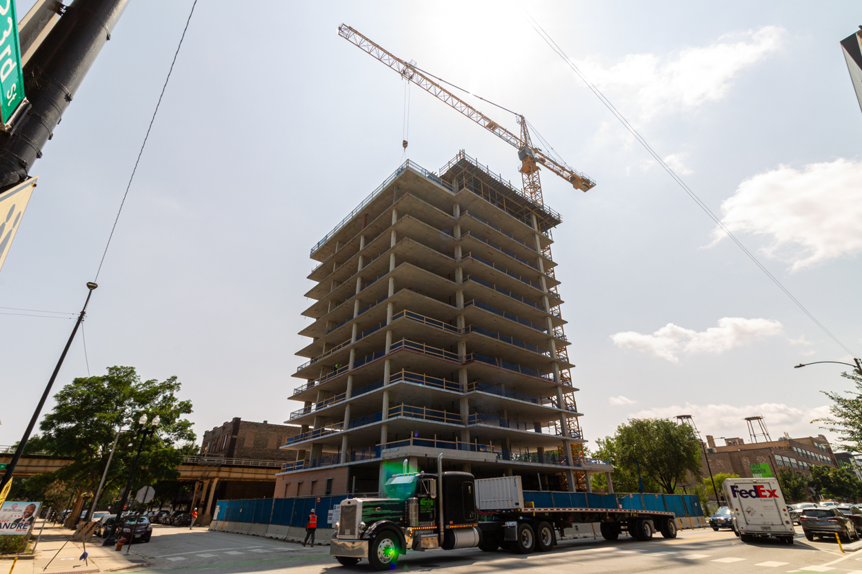 Southbridge residential tower construction update August 2026