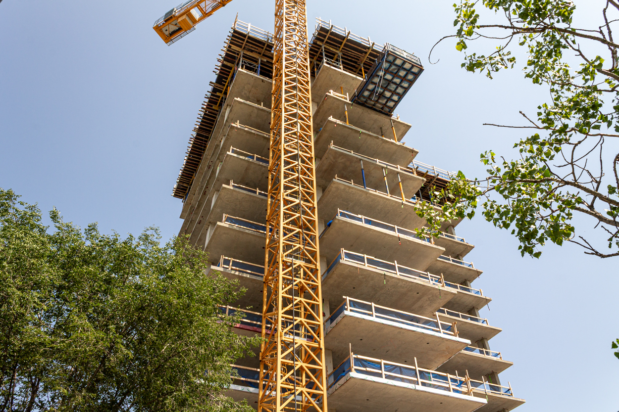 Southbridge residential tower construction update August 2026