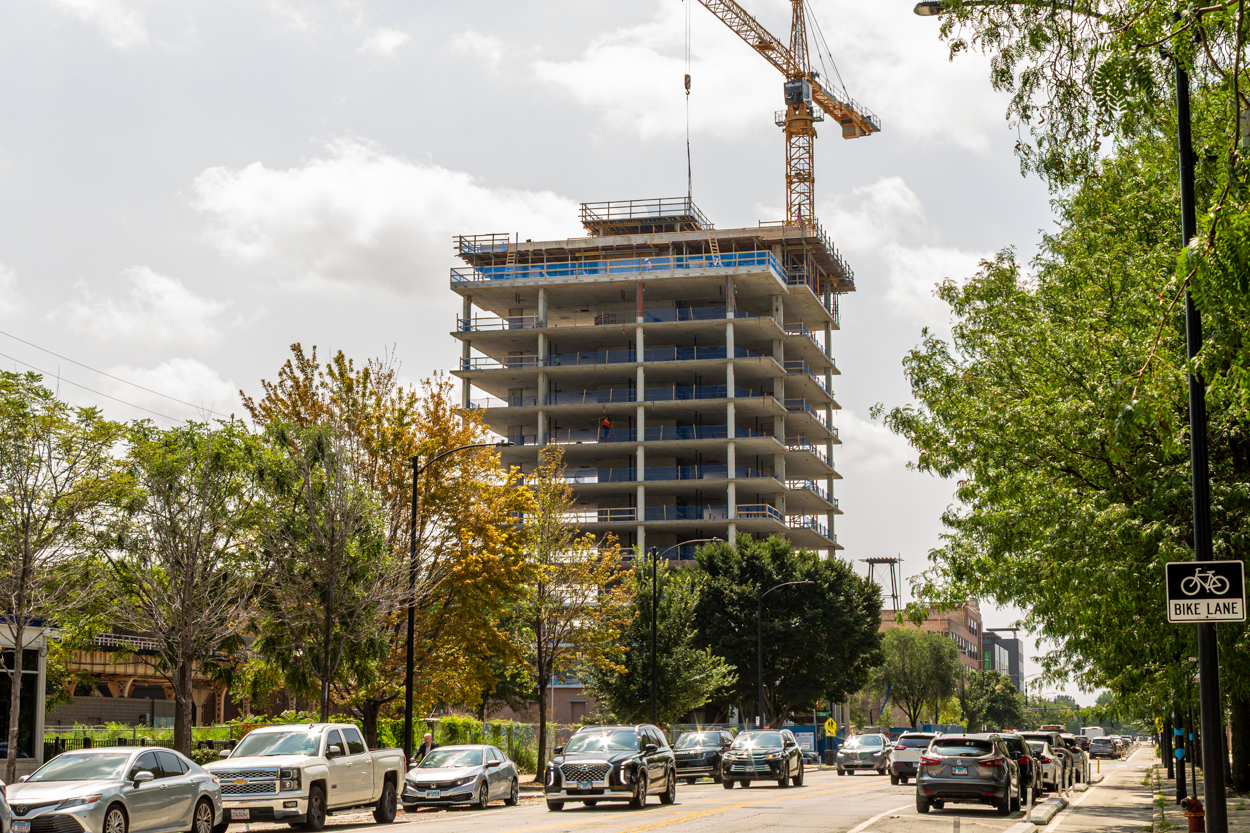 Southbridge residential tower construction update August 2026