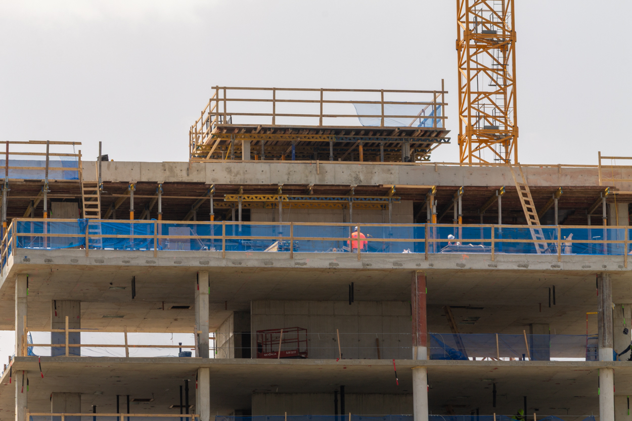 Southbridge residential tower construction update August 2026